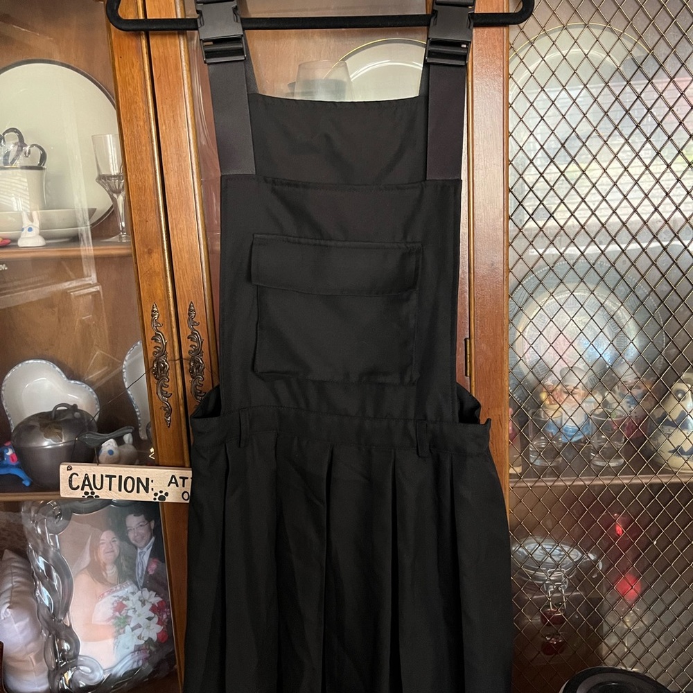 NWT Hot Topic black shortall dress
